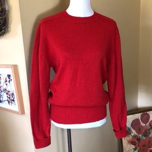 Vtg ‘60s SELKIRK Size Large Genuine Shetland 100% wool Hong Kong Crewneck EUC